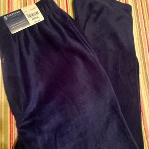 Velour jog pants